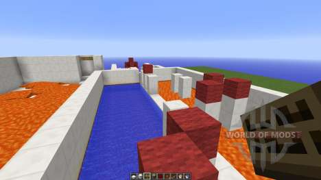 Wipeout on Steroids for Minecraft