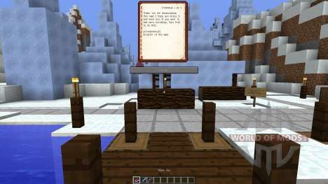 Icecube Village for Minecraft