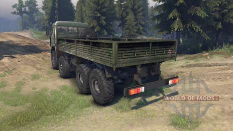KamAZ-6560 for Spin Tires