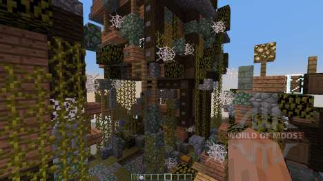Abandoned Steampunk Island for Minecraft