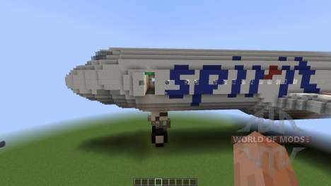Airbus A320SL Spirit Airlines [1.8][1.8.8] for Minecraft