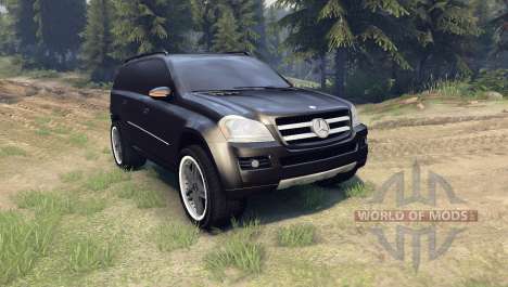 Mercedes-Benz GL 500 for Spin Tires