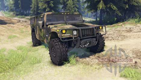 Hummer H1 camo for Spin Tires