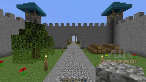 Castle and Village for Minecraft
