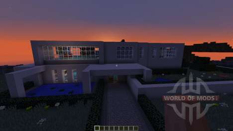 Modern Minecraft Mansion for Minecraft