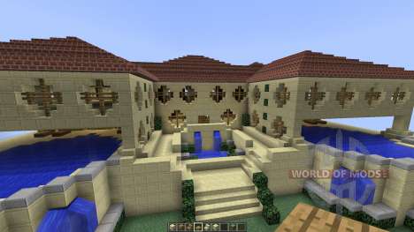 Sandstone Villa [1.8][1.8.8] for Minecraft