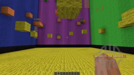Rubix Cube Parkour for Minecraft
