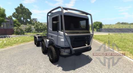 Scania 8x8 heavy utility truck for BeamNG Drive