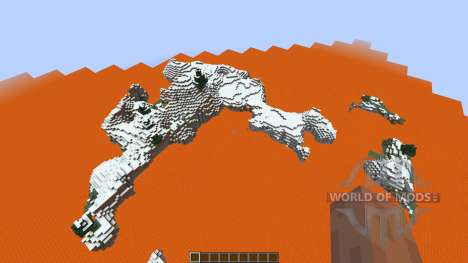 Lava island surival for Minecraft