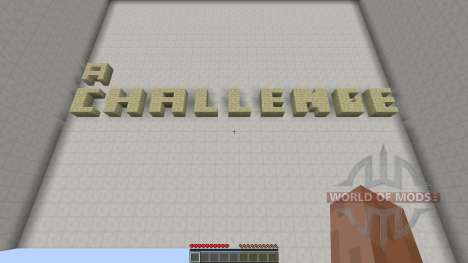 a Challenge for Minecraft