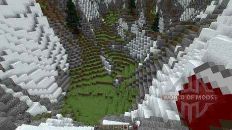 Mountainside Realistic Terrain for Minecraft
