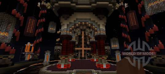The Unholy Cathedral Most Evil map for Minecraft