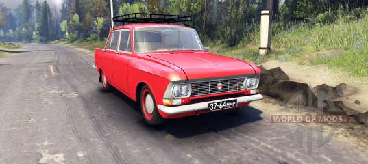 Moskvich-412 for Spin Tires