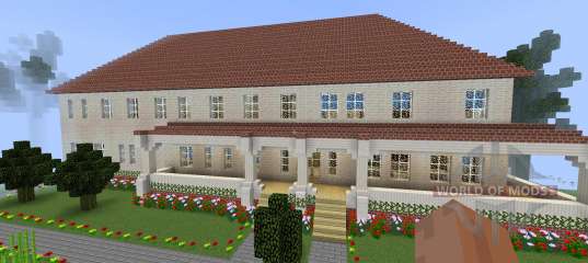 Modern Southern Mansion [1.8][1.8.8] for Minecraft