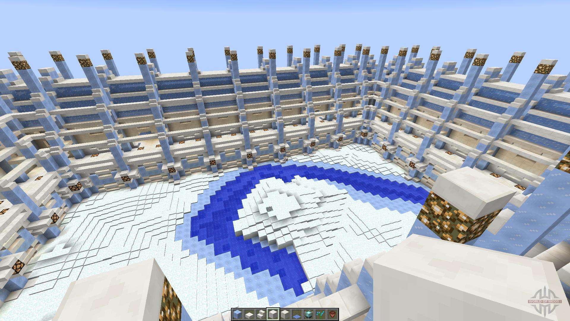 Ice Palace Arena For Minecraft