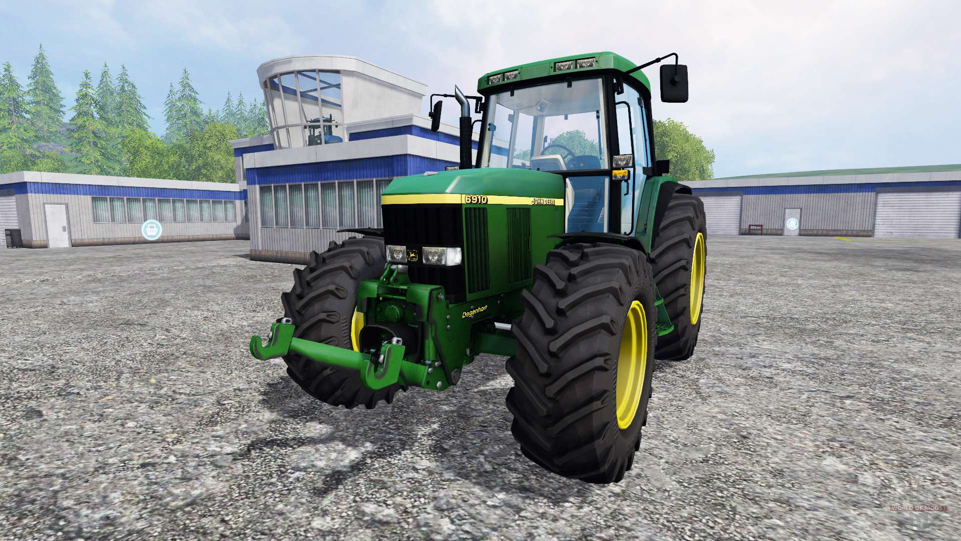John Deere 6910 for Farming Simulator 2015
