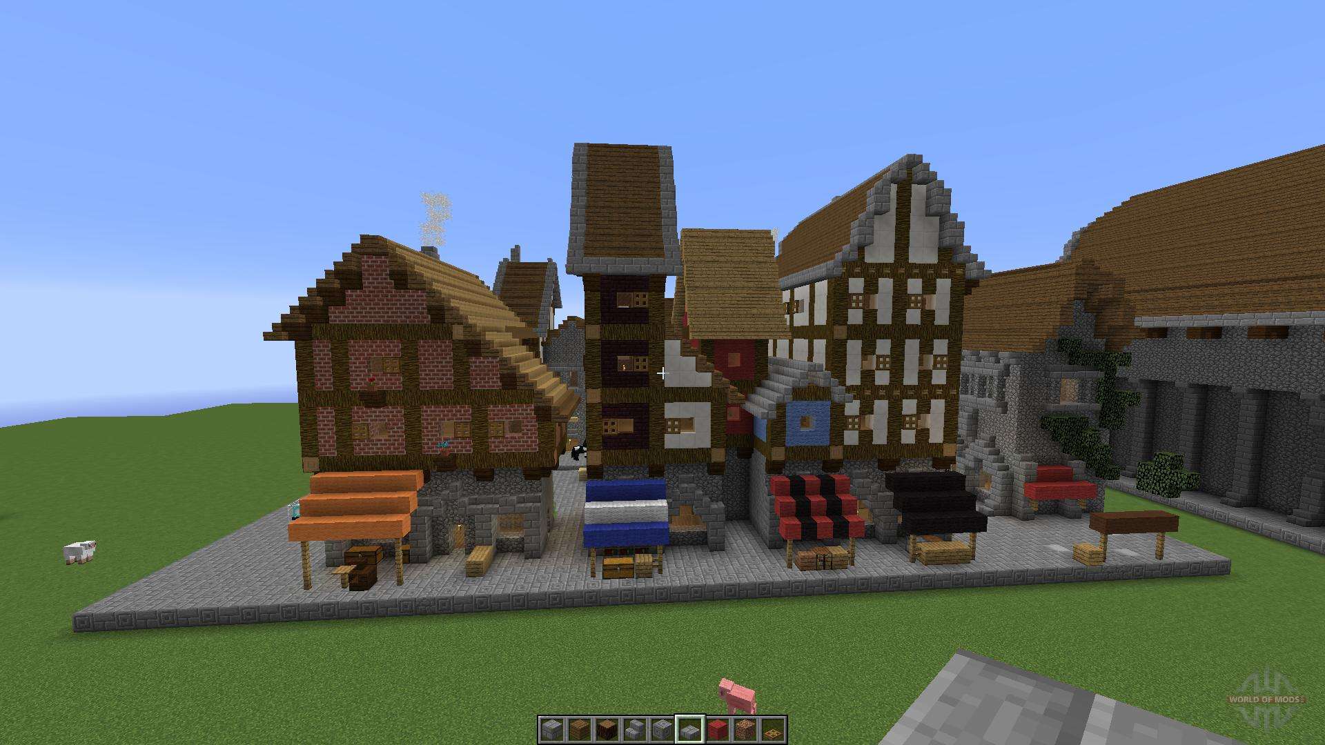 minecraft medieval house pack
