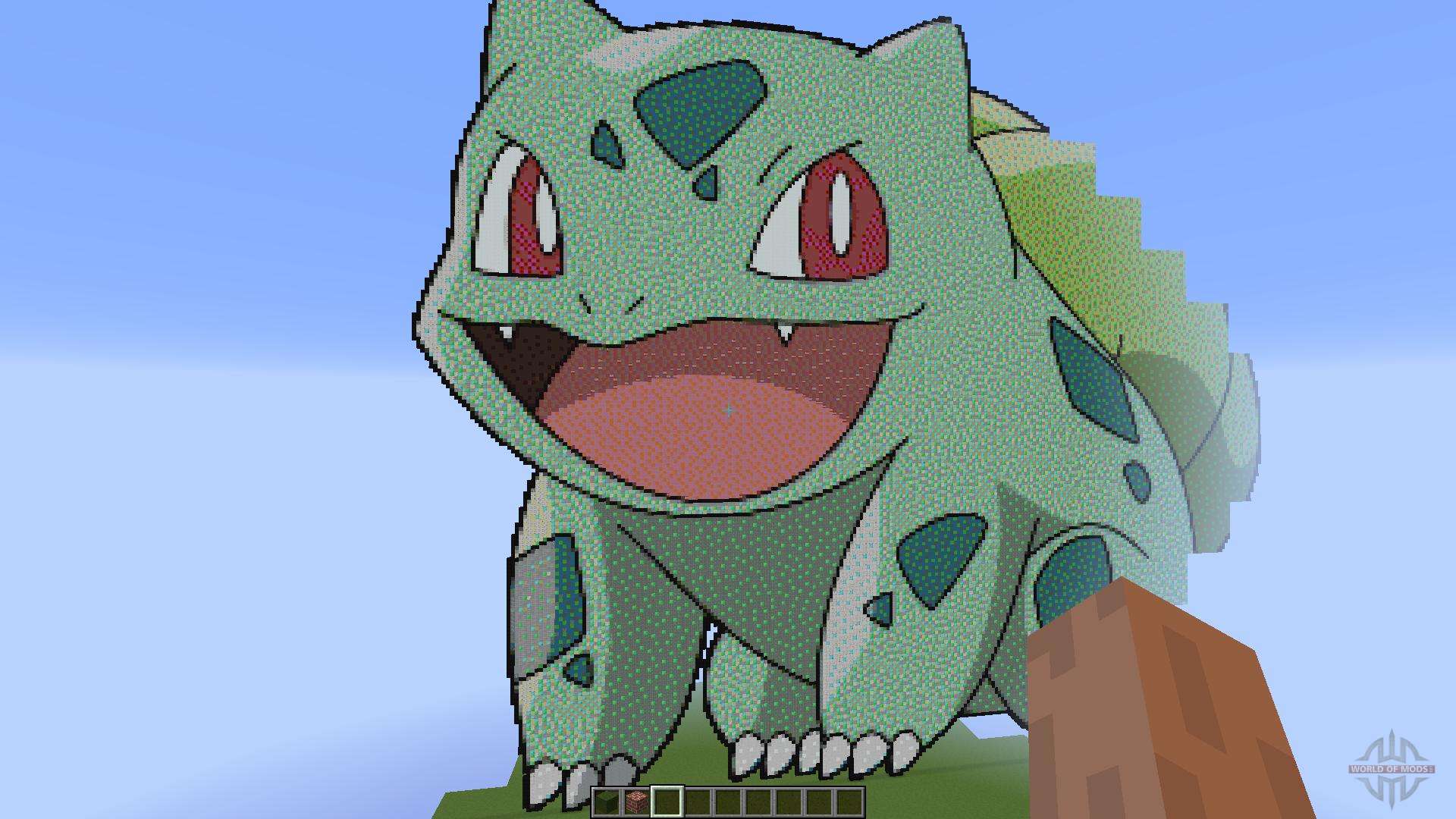 Featured image of post Minecraft Pixel Art Pokemon Bulbasaur