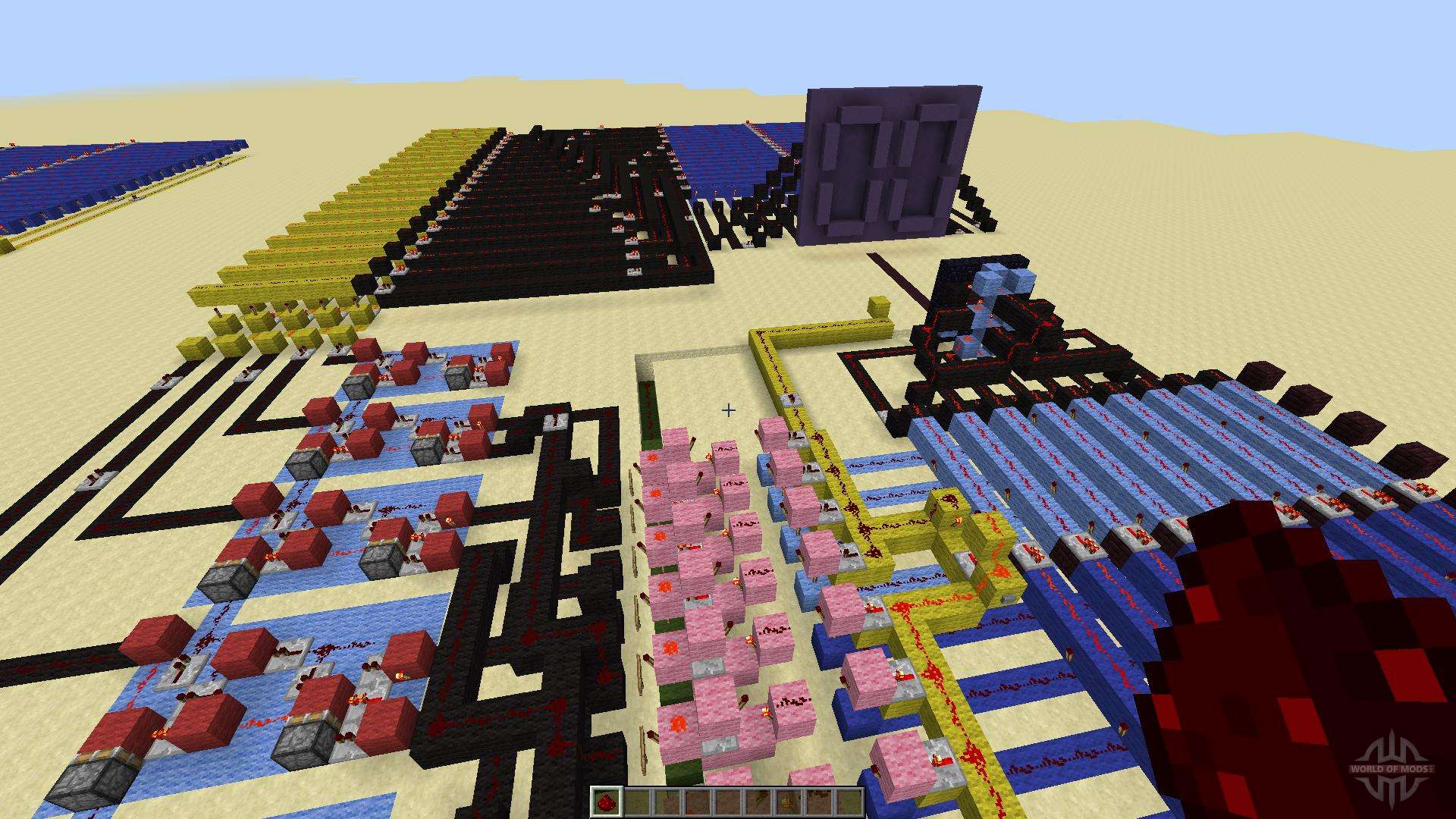 Minecraft: Redstone block Wage v 1.8 Maps Mod für Minecraft