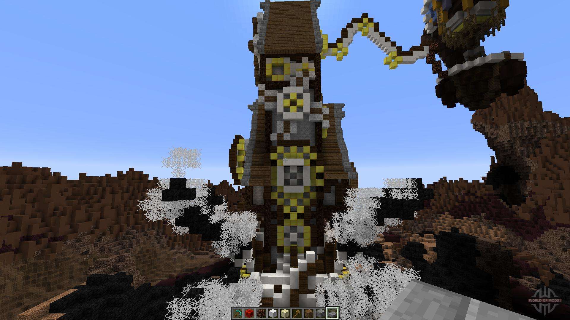 Mechanic steampunk spider for Minecraft