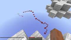 Through the Skies Parkour Race for Minecraft