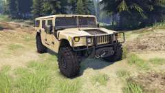 Hummer H1 tan for Spin Tires