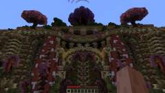 Mushellia Temple of tropical forest for Minecraft