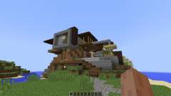 LUX contemporary villa [1.8][1.8.8] for Minecraft