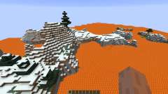 Lava island surival for Minecraft