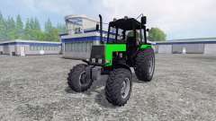 MTZ-Belarus 1025 yellow and green for Farming Simulator 2015