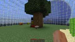 Glass sphere survival for Minecraft