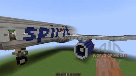 Airbus A320SL Spirit Airlines [1.8][1.8.8] for Minecraft