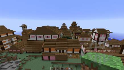 Japanese Village for Minecraft