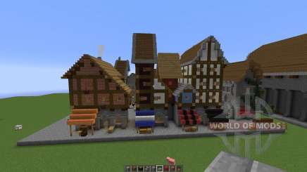 Medieval building pack for Minecraft