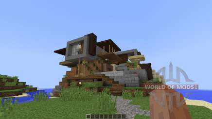 LUX contemporary villa [1.8][1.8.8] for Minecraft