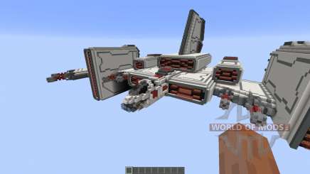 Barracuda Heavy starfighter for Minecraft