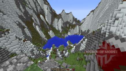 Mountainside Realistic Terrain for Minecraft