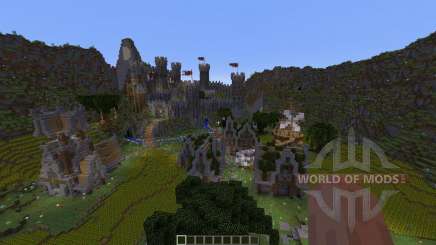 Wilcuth Valley Medieval Castle for Minecraft