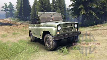 UAZ-469 for Spin Tires