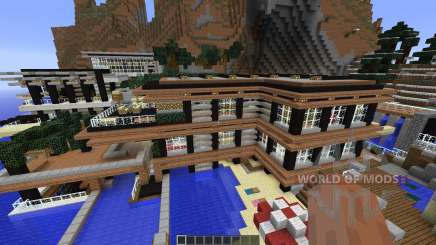 Luxurious Cove House for Minecraft