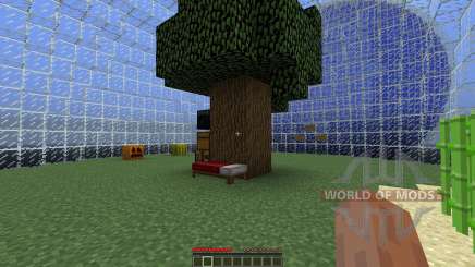 Glass sphere survival for Minecraft