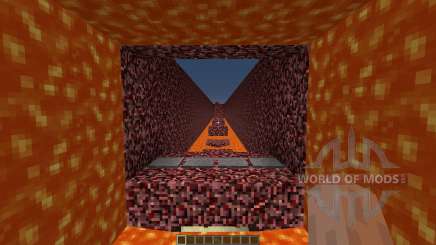 Lava speed run for Minecraft