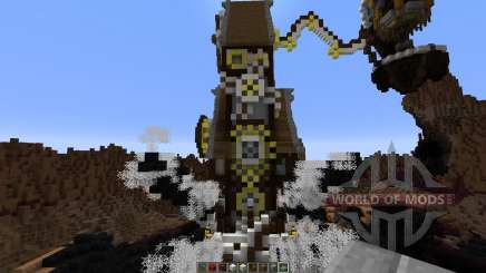 Mechanic steampunk spider for Minecraft