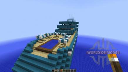 Cruise Yacht full interior [1.8][1.8.8] for Minecraft