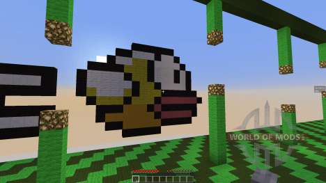 FlappyBird for Minecraft