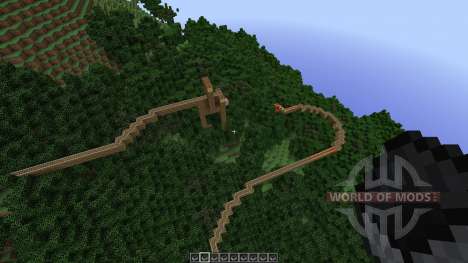 The Lost Island Adventure Coaster for Minecraft