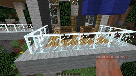 Modern Cliffside House for Minecraft
