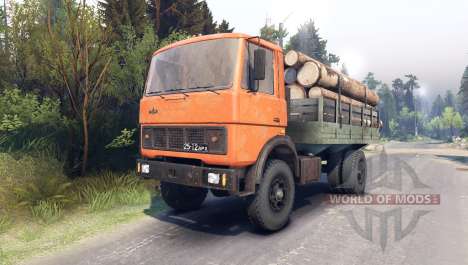 MAZ-5337 for Spin Tires