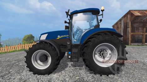 New Holland T7.270 blue power v1.1 for Farming Simulator 2015