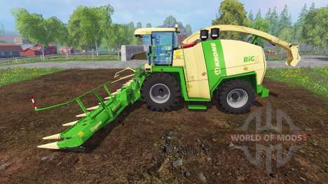 Krone Big X 1100 [mouse controlled] v2.0 for Farming Simulator 2015